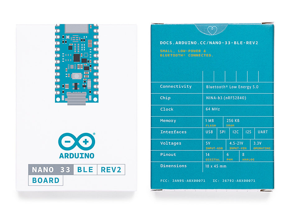 Arduino Nano 33 BLE Rev2