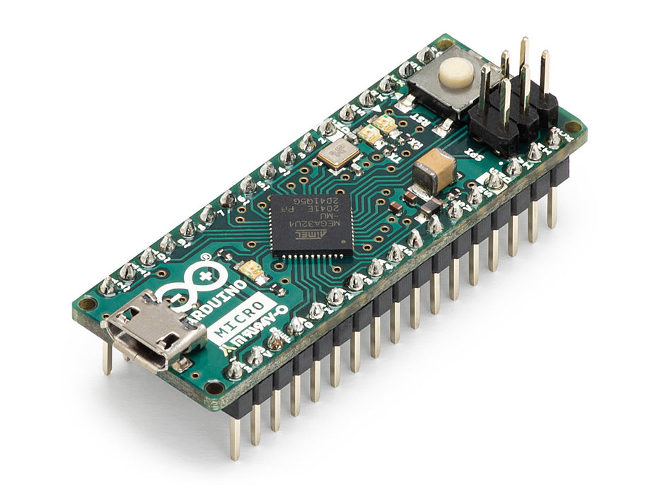 Arduino Micro with Headers | Compact USB Dev Board — Arduino Official Store