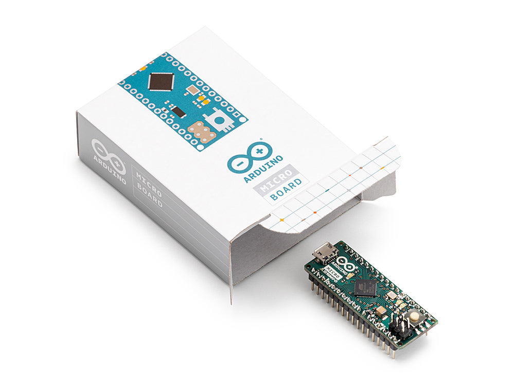 Arduino Micro with Headers | Compact USB Dev Board — Arduino Official Store