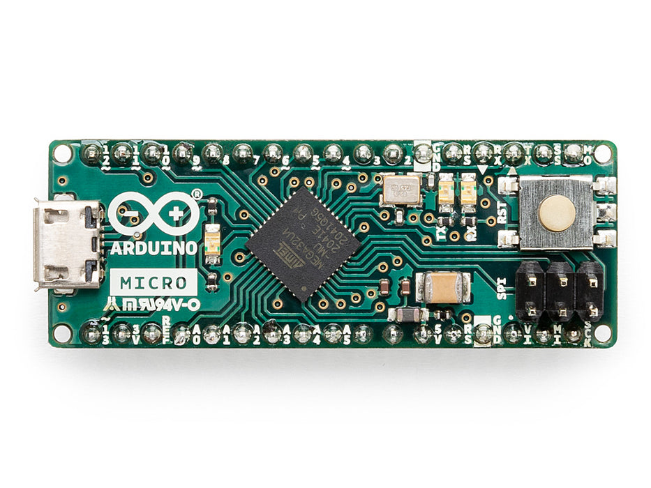 Arduino Micro with Headers Compact USB Dev Board — Arduino