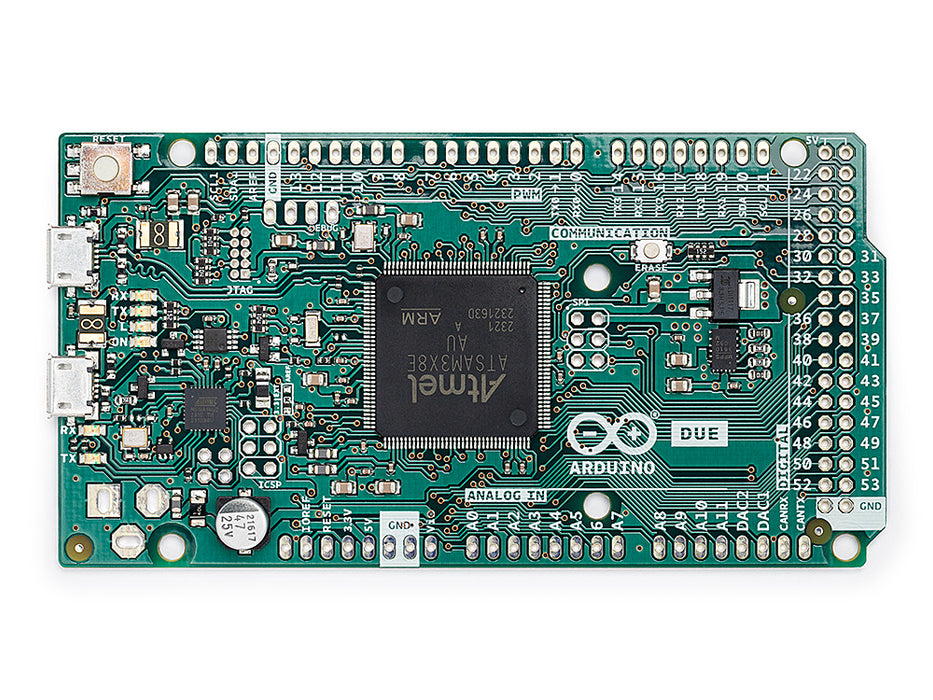 Arduino Due without Headers | ARM Cortex-M3 Dev Board — Arduino ...