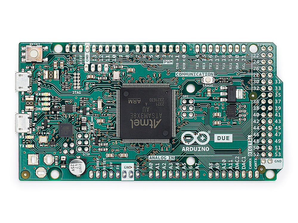 Without Arduino Arduino Due without Headers | ARM Cortex-M3 Dev Board — Arduino ...