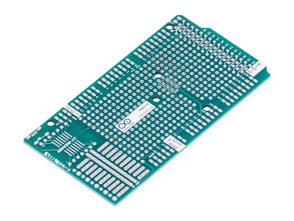 Arduino Mega Proto Shield Rev3 – Custom Circuit Prototyping PCB ...