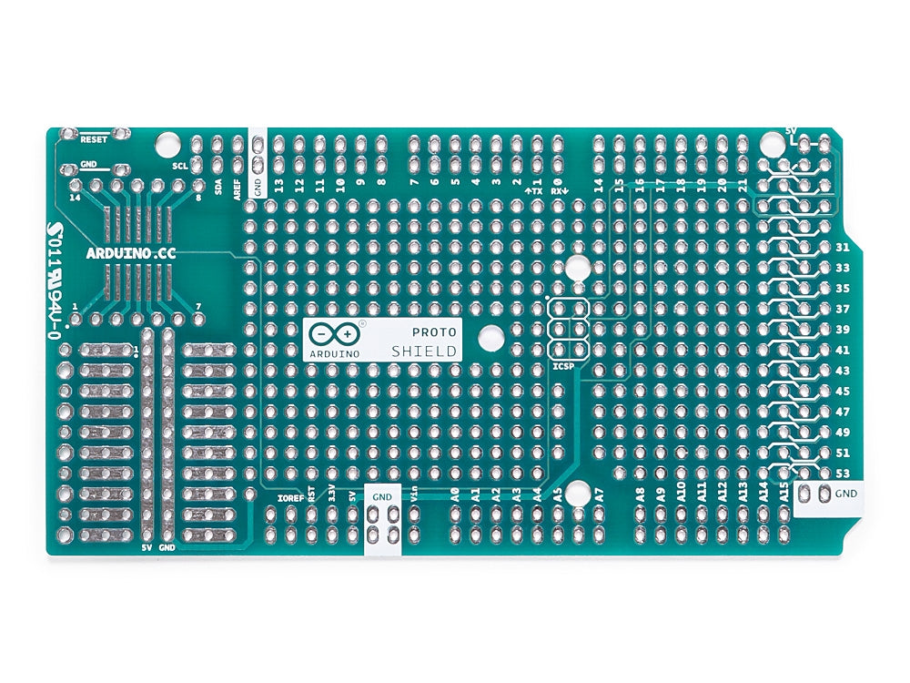 Arduino Mega Proto Shield Rev3 (PCB) — Arduino Official Store