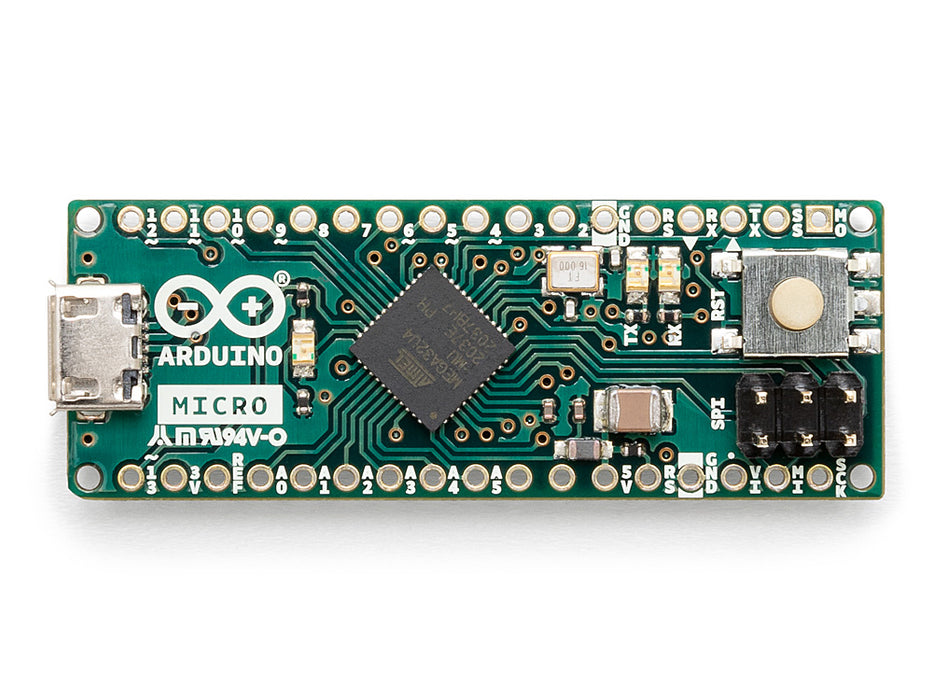Arduino Micro without Headers | Compact USB Dev Board — Arduino ...