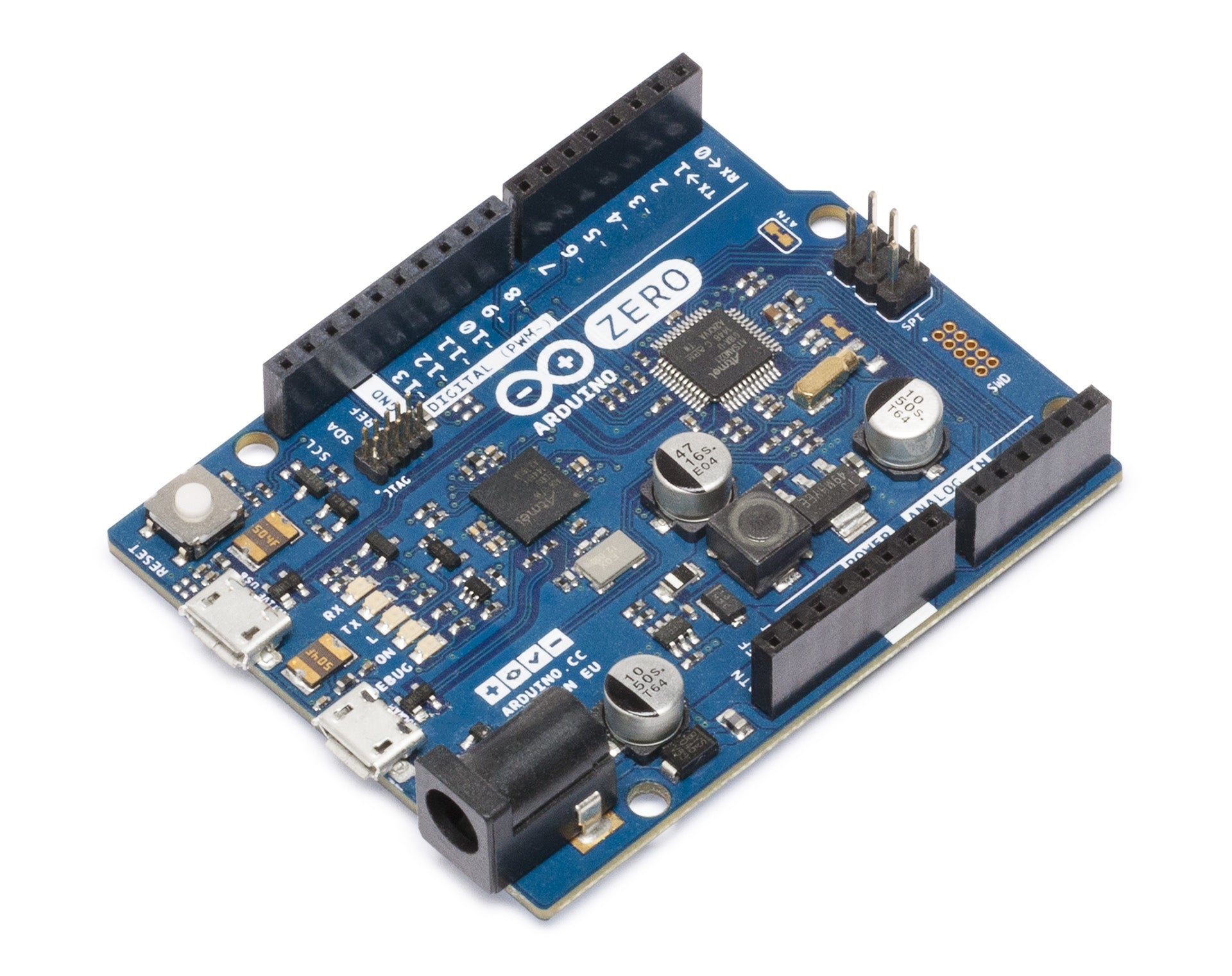 Arduino Zero | 32-bit ARM Cortex-M0+ Dev Board — Arduino Official