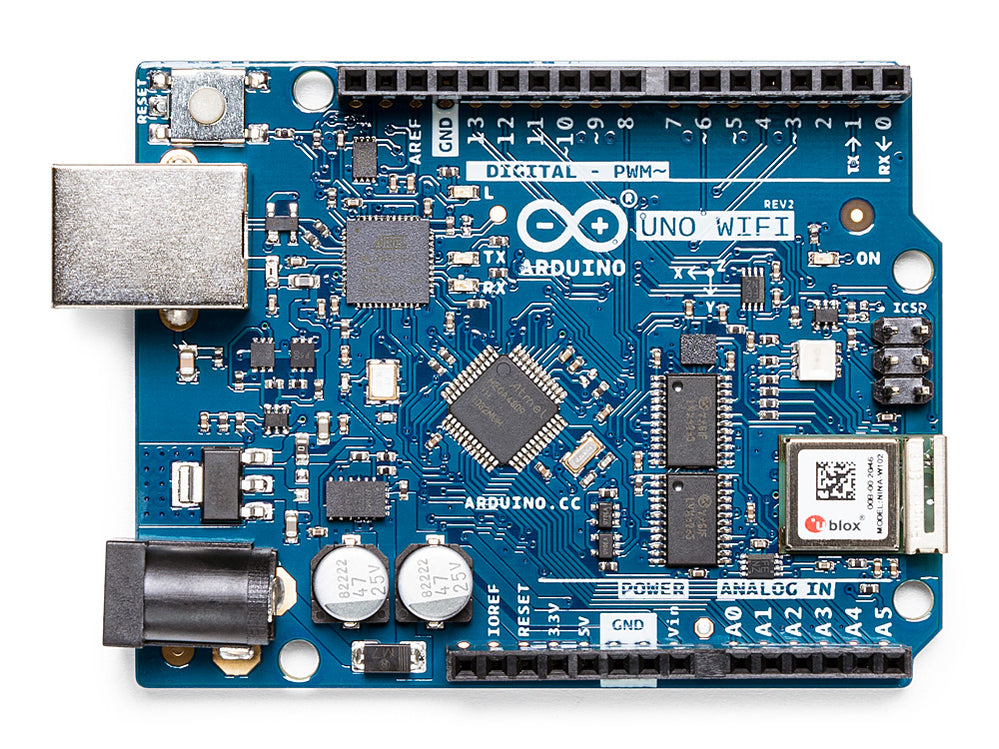 Arduino Uno WiFi Rev2 – ATmega4809, WiFi & Bluetooth, Secure — Arduino ...