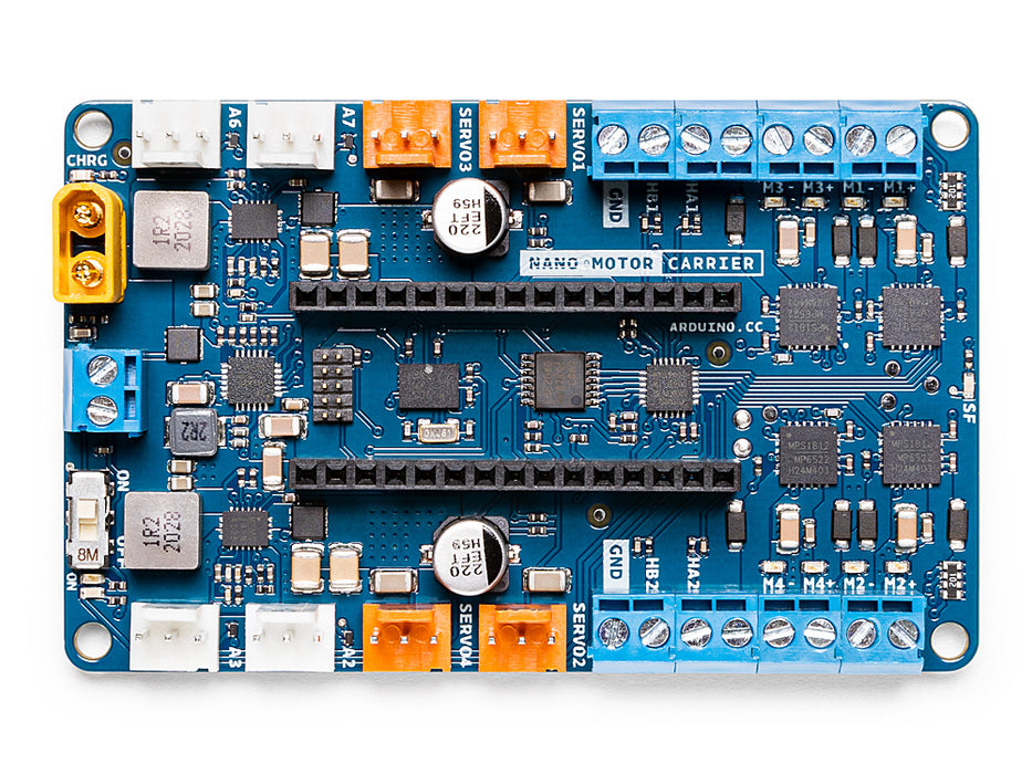 Arduino Nano Motor Carrier – Motor Control for Nano 33 IoT Projects ...