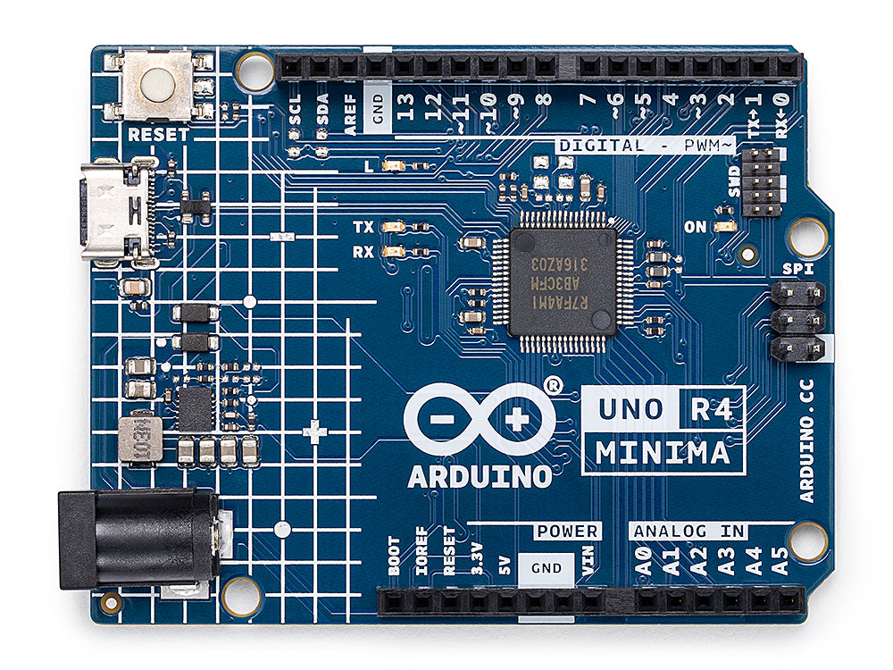 Arduino UNO® R4 Minima – Powerful 32-bit MCU, USB-C & 256KB Flash ...