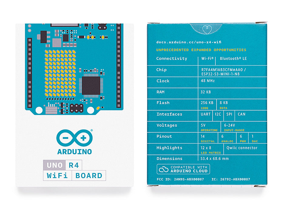 Arduino® UNO R4 WiFi — Arduino Official Store