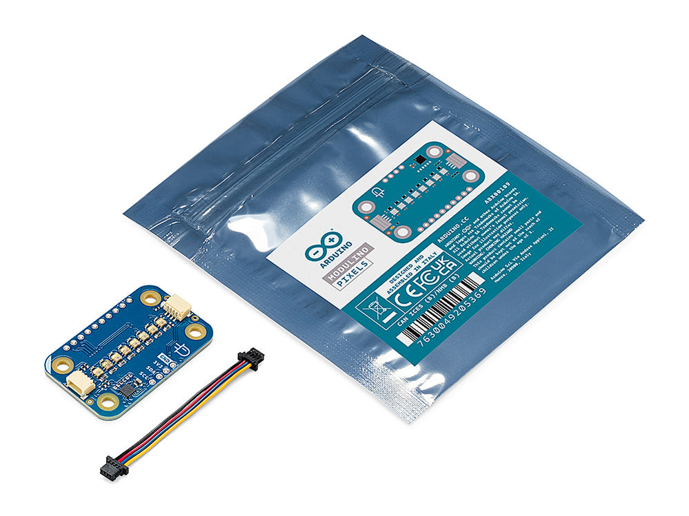 Modulino® Pixels – Arduino-Compatible 8‑LED RGB Module — Arduino ...