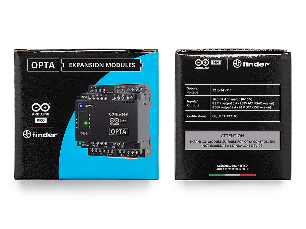 Opta Ext D1608E – Advanced Expansion Module for Arduino Projects ...