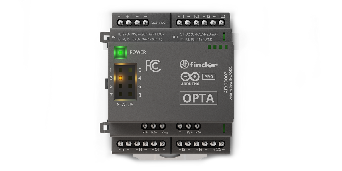 Opta Ext A0602 – High-Performance Expansion Module for Arduino ...