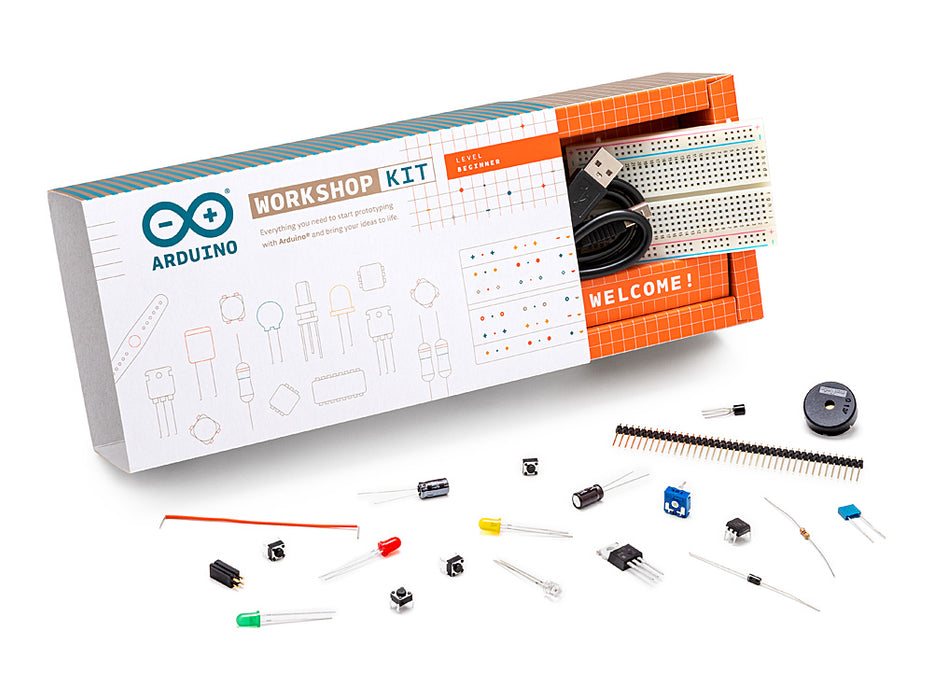 Arduino Kit Posters Arduino Workshop Kit – Hands-on Electronics & Coding Starter Set ...