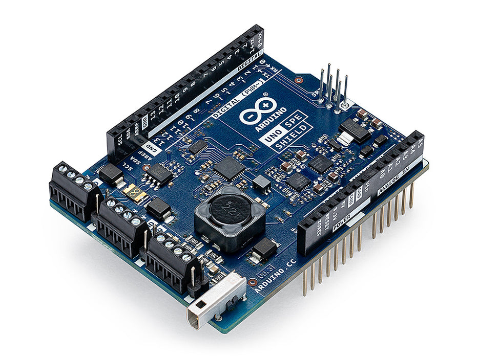 Robust Arduino Arduino UNO SPE Shield – Ethernet & RS485 Connectivity for UNO R4 ...