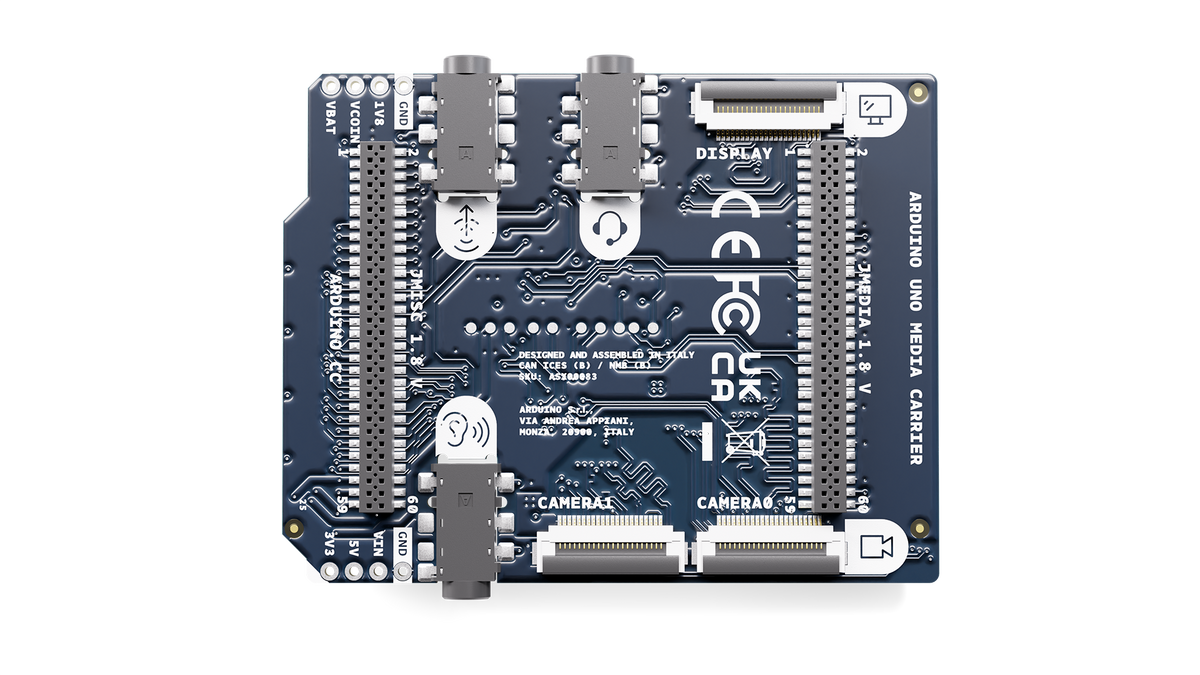 Arduino UNO Media Carrier — Arduino Official Store