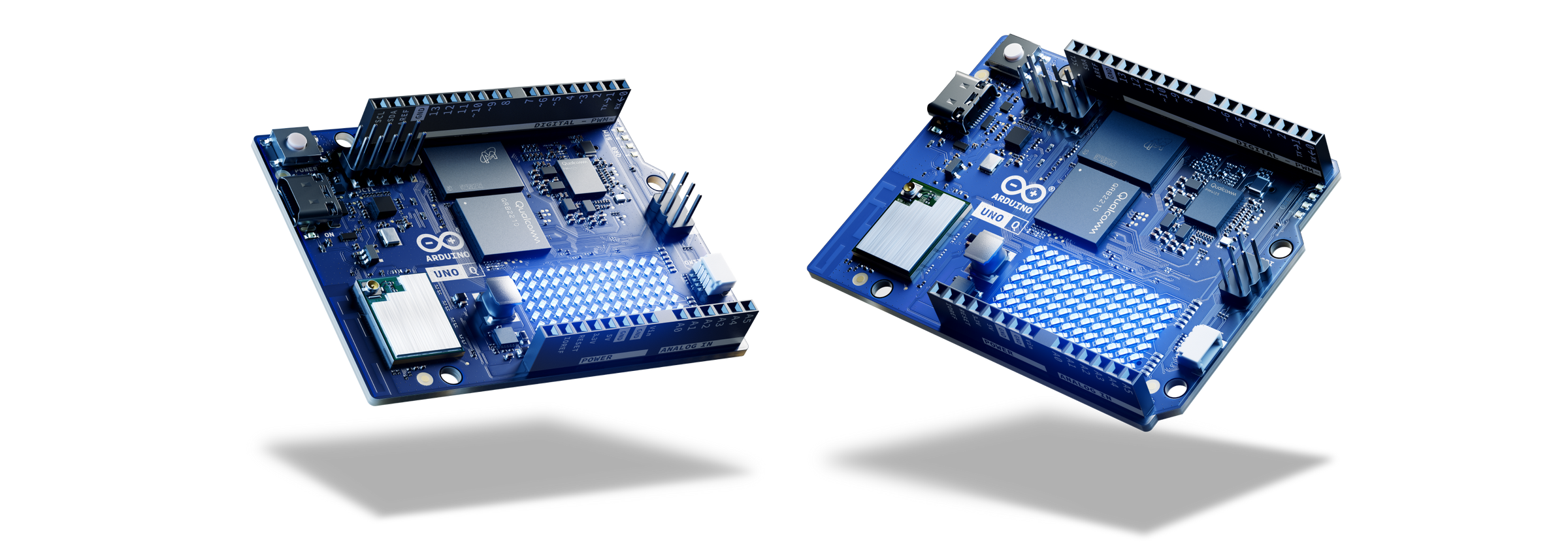 Arduino Uno Q Rendering UNO Q — Arduino Official Store
