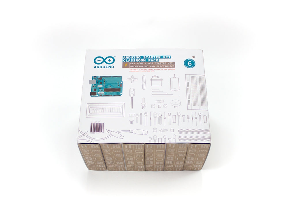 Arduino Packl Arduino Starter Kit Classroom Pack – Italian Version for 12 Students ...
