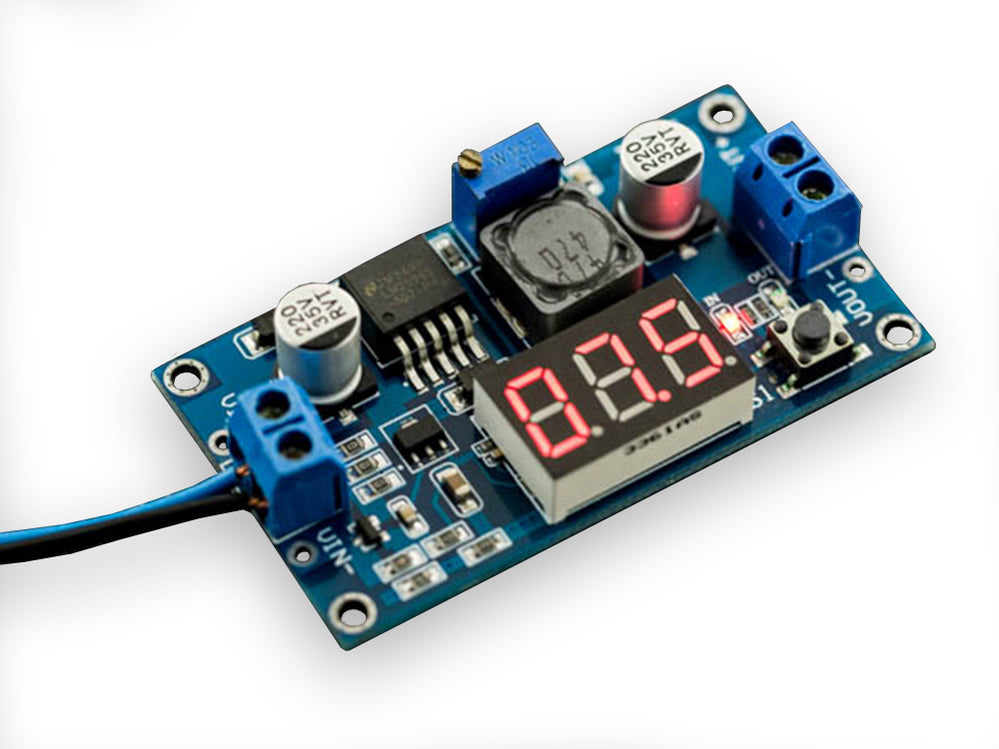 Buck Current Arduino 20W Adjustable DC-DC Buck Converter with Digital Display — Arduino ...