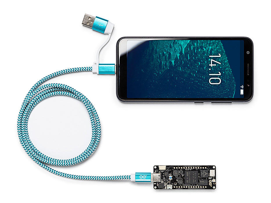 Arduino USB-C 2-in-1 Cable with Type-A Adapter – 100 cm — Arduino ...