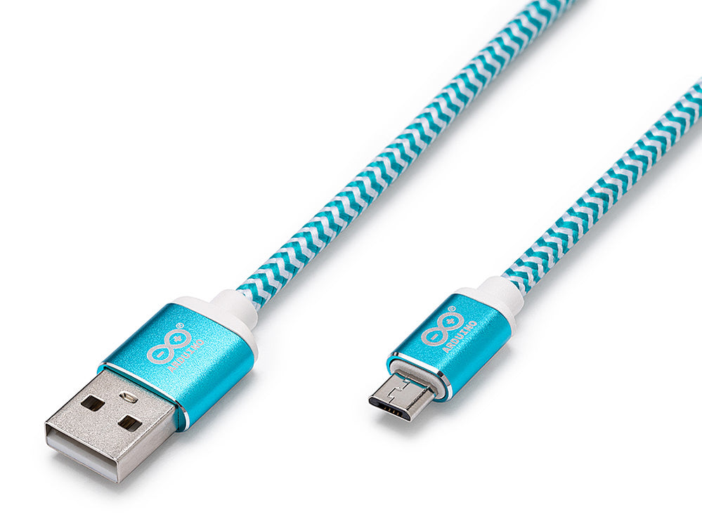 Arduino Cablle Arduino USB 2.0 Cable Type A to Micro – Durable & Fast — Arduino ...