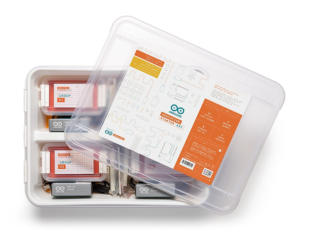 Arduino Education Lab Arduino Education Starter Kit – Hands-On Learning for 8 Students ...
