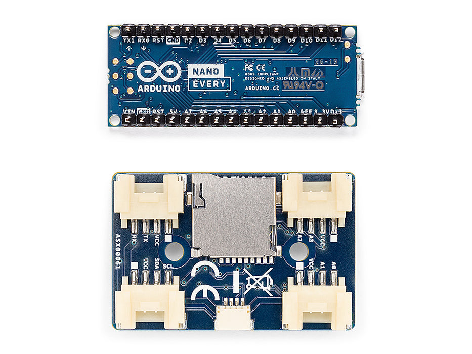 Every Arduino Card Arduino Nano Every Connector Bundle – Qwiic, Grove & Modulino Ready ...