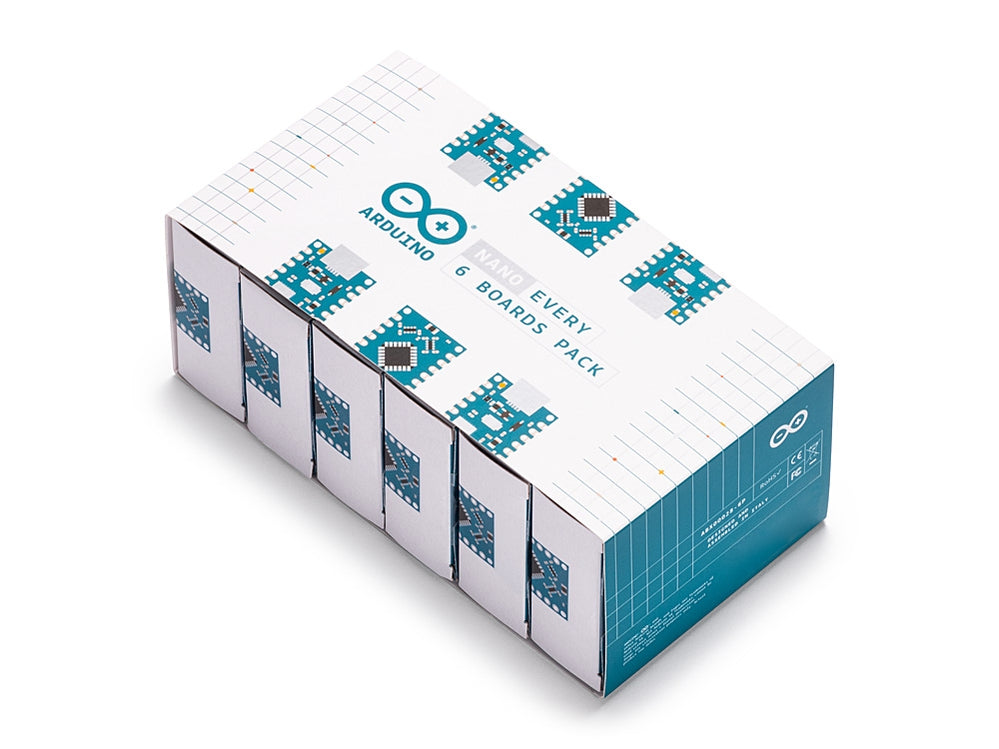 Arduino Nano Every Pack – 3 or 6 Boards for Projects — Arduino Official ...