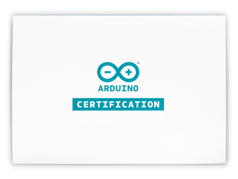 Proficiency Level For Arduino Arduino Certification Bundle – Starter Kit + Online Exam Access ...