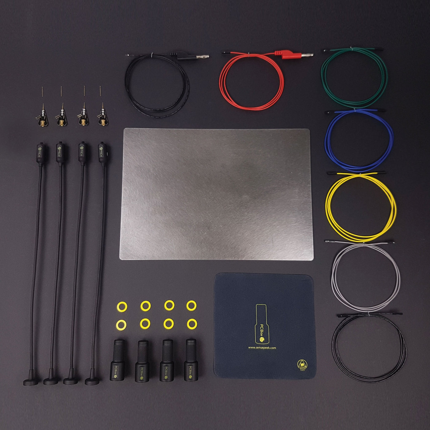 PCBite kit with 4x SP10 probes and test wires — Arduino Official Store