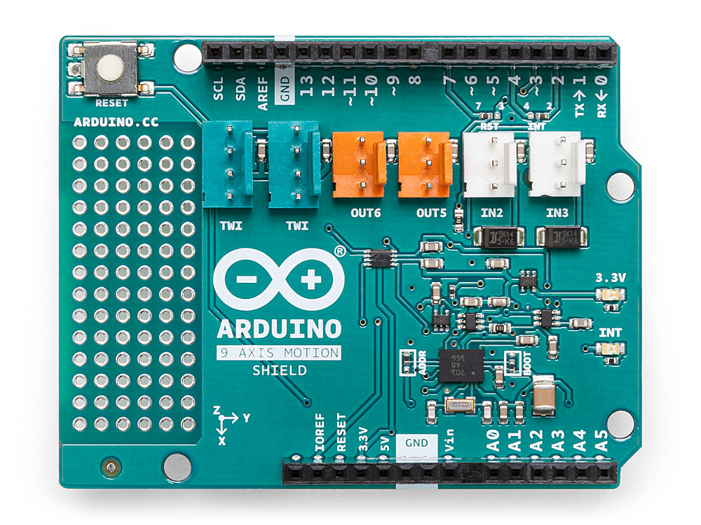 Arduino 9 Axis Motion Shield意大利Arduino擴展板多功能開源硬件