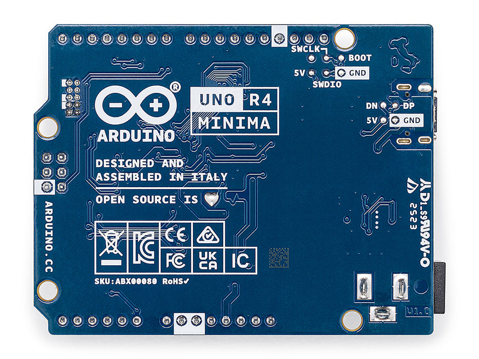 Arduino UNO R3 and R4 Minima