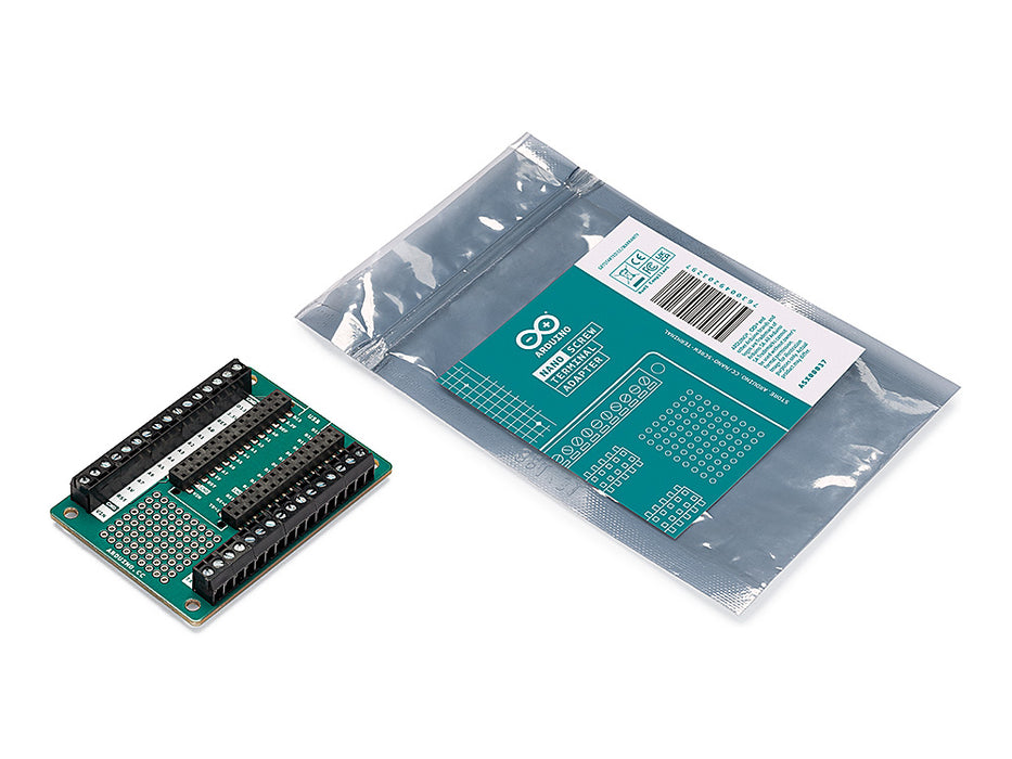 Nano Terminal Adapter Board avec Bornes à Vis, 2 pcs Module Board  Compatible avec Arduino, Carte de Développement de Microcontrôleur de Carte