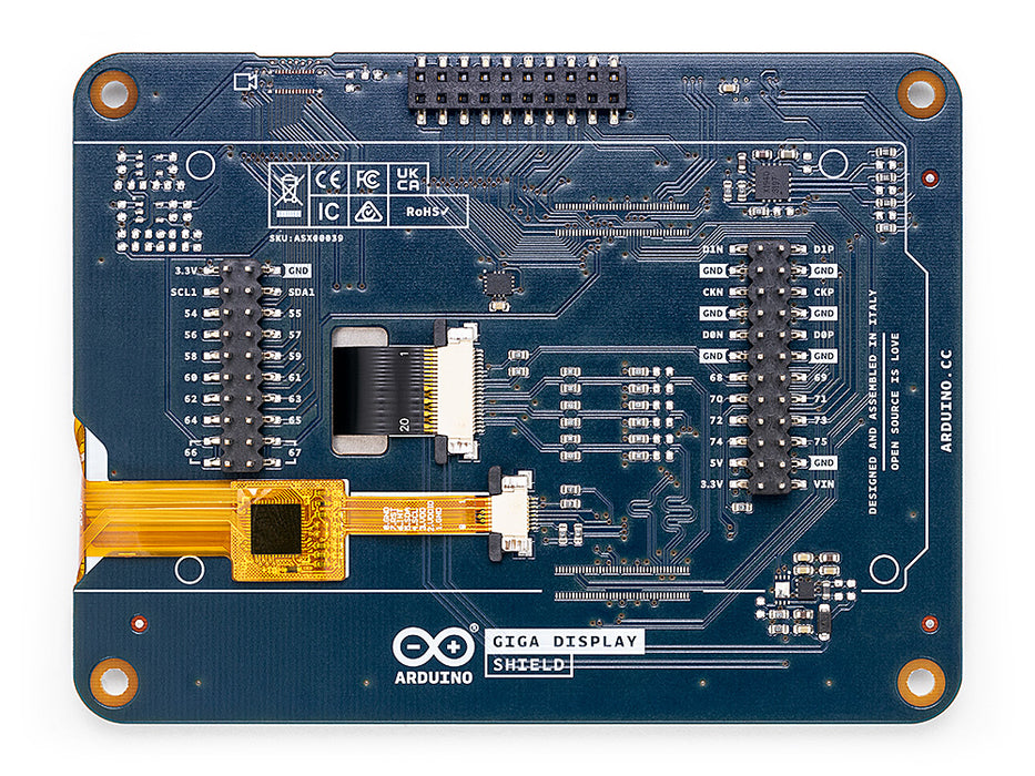 Arduino® GIGA Display Shield