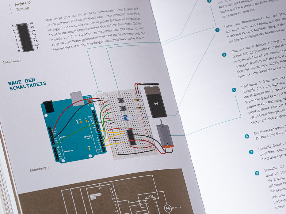 Kit completo Arduino Starter Kit per scoprire le basi di Arduino