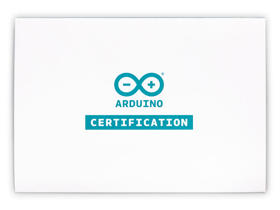 Arduino Certification Bundle: Kit & Exam — Arduino Official Store