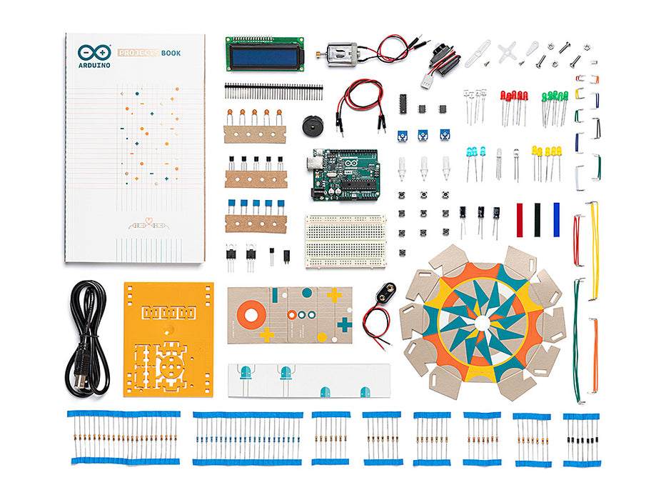Arduino Starter Kit - Original Arduino Uno included